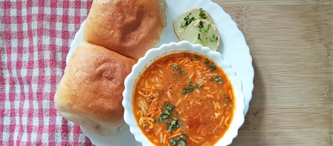 Maharashtrian Misal Pav Recipe