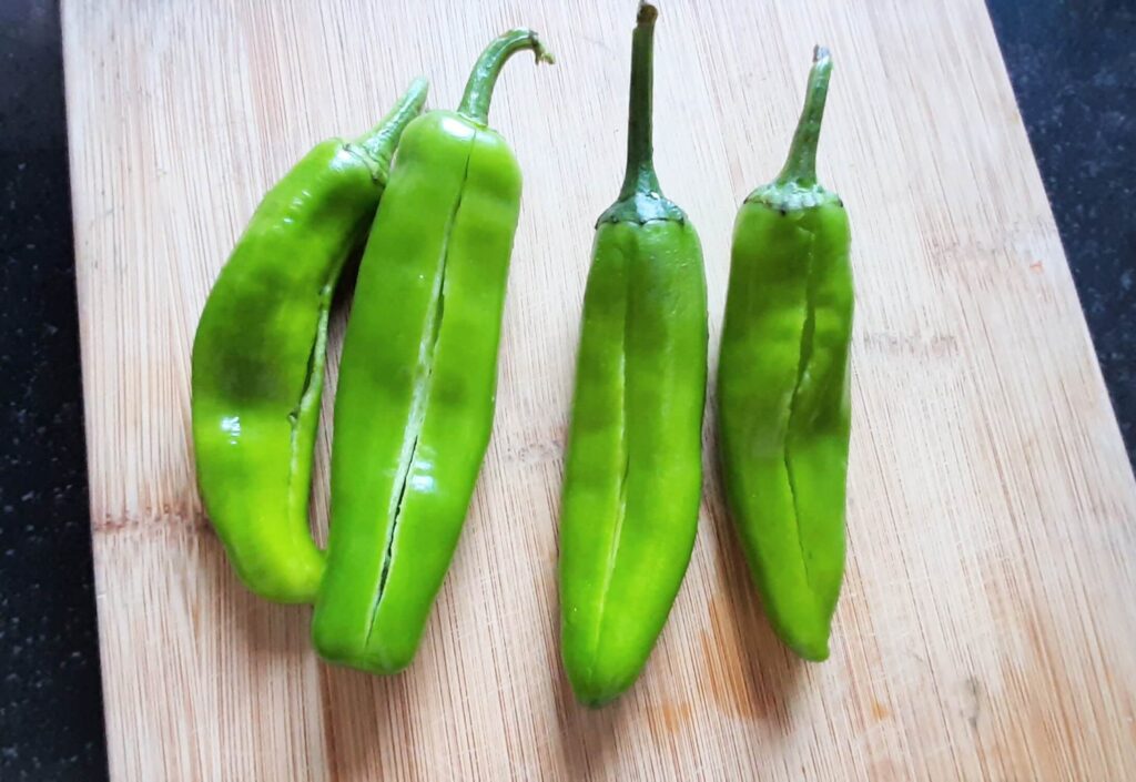 Green chilies