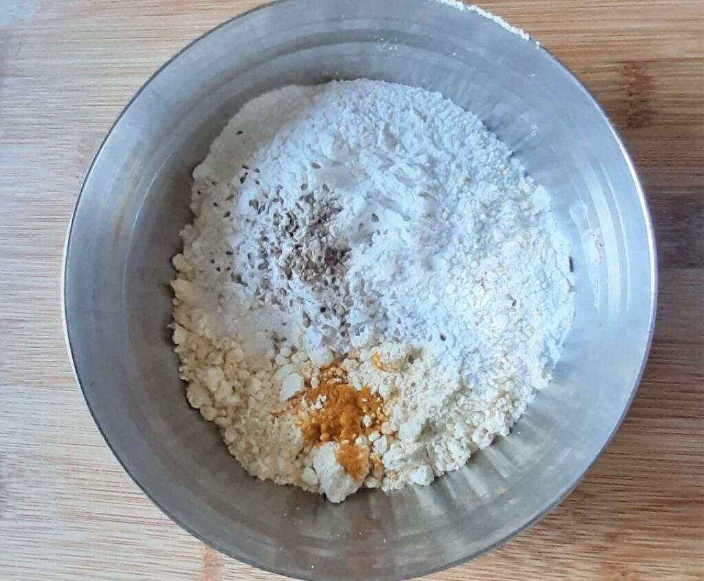 Mixture for bharli mirchi pakoda