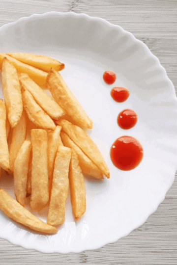 French Fries in a plate