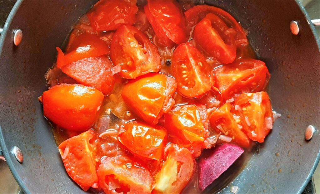 cooked tomato