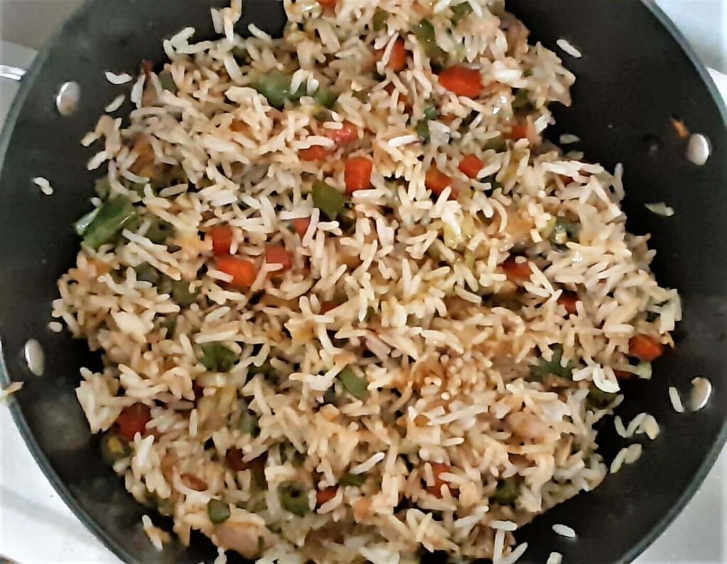 rice added