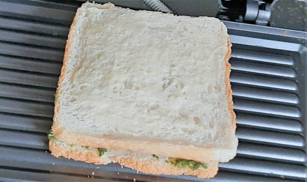 roasting vegetable sandwich