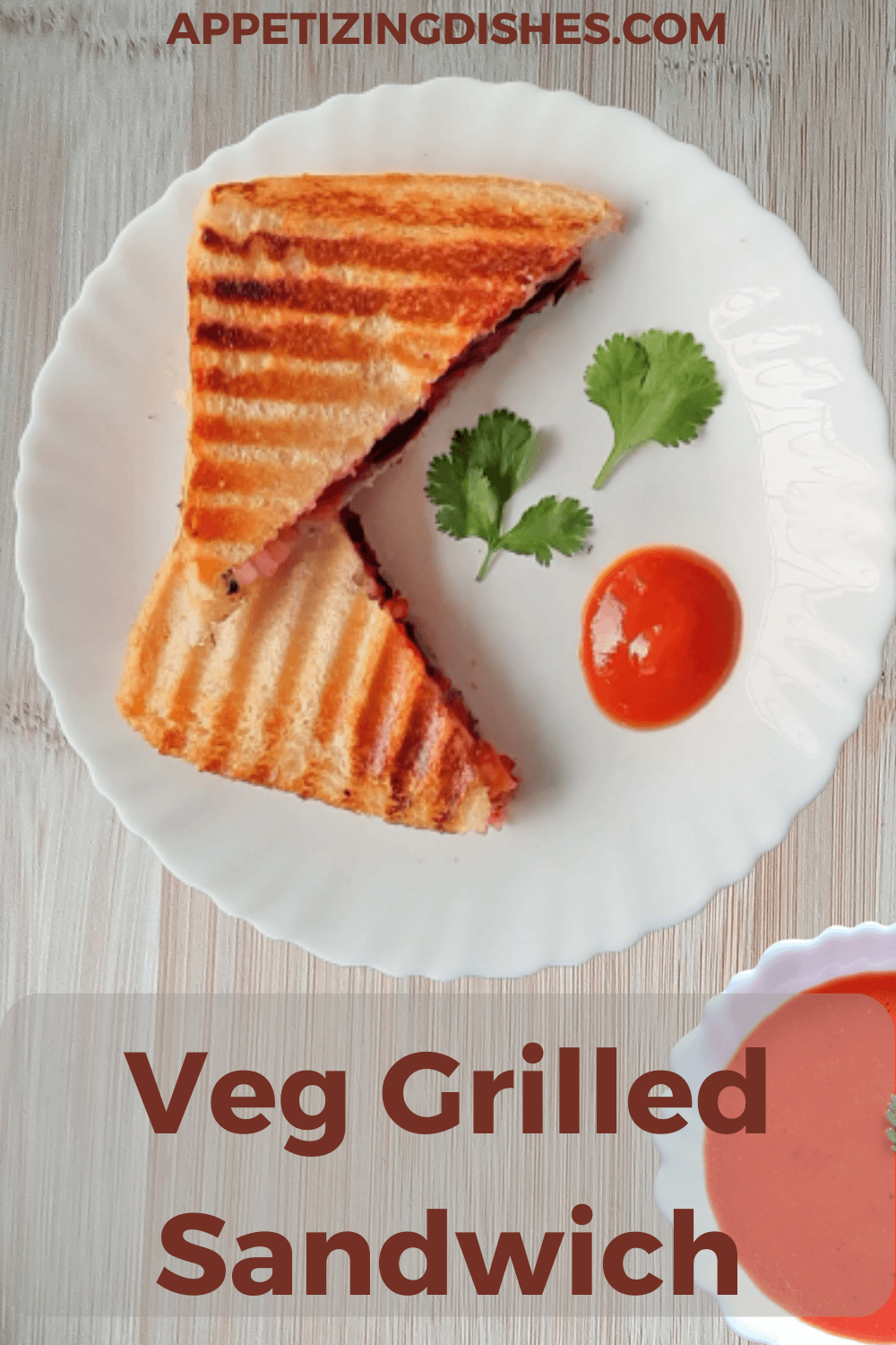 Vegetarian Sandwich Recipe | Simple Sandwich Recipe - Appetizing Dishes