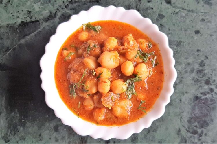 Panjabi chole masala recipe