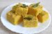 khaman dhokla in plate