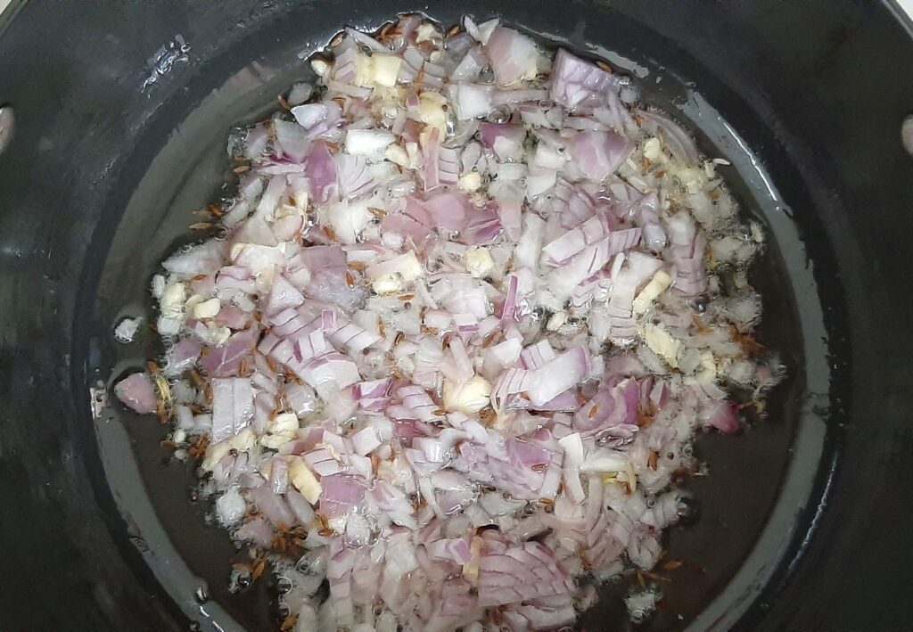 Adding onion