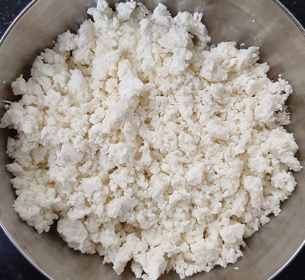 Crushed Paneer