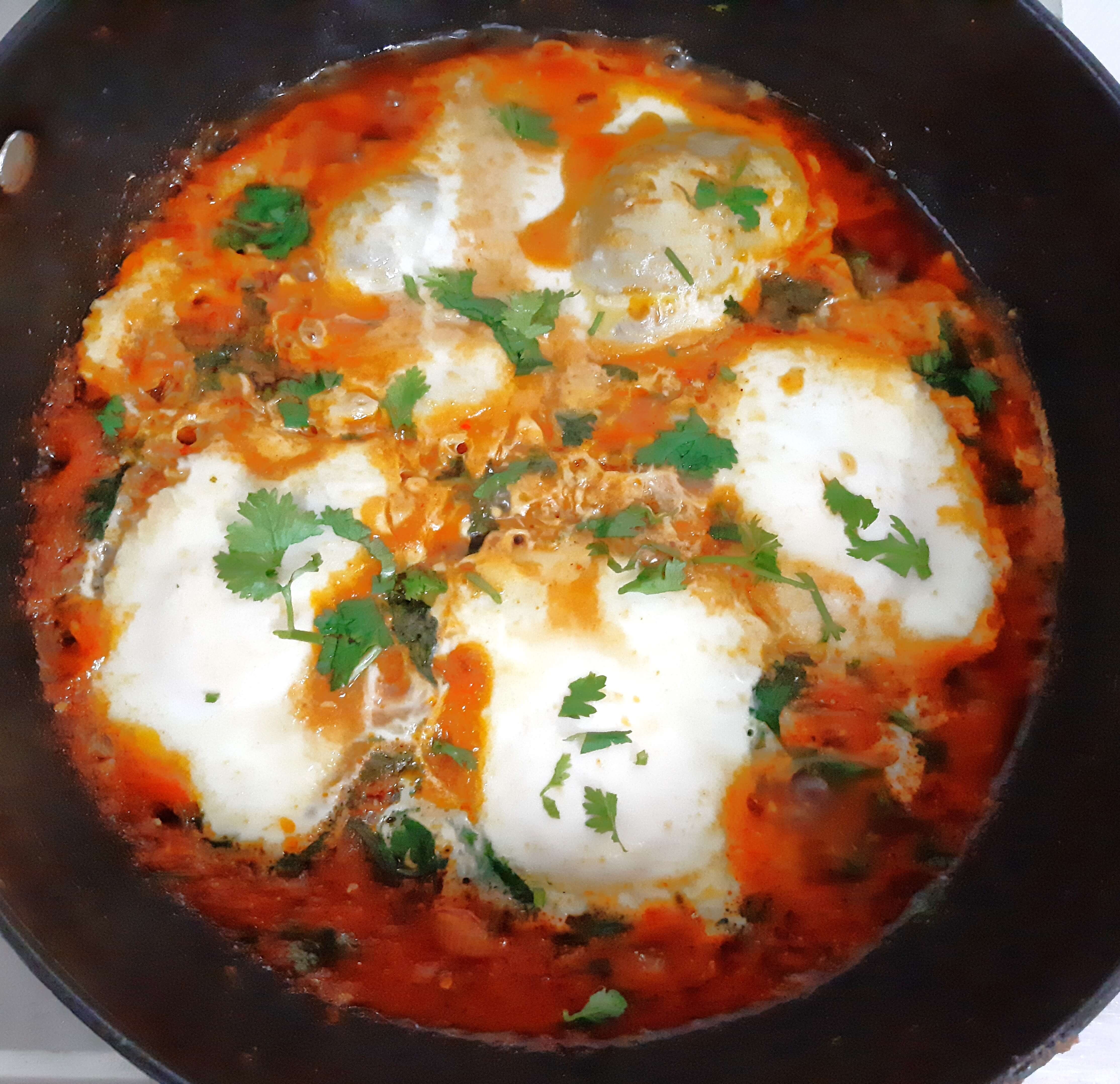 Egg lababdar in kadai