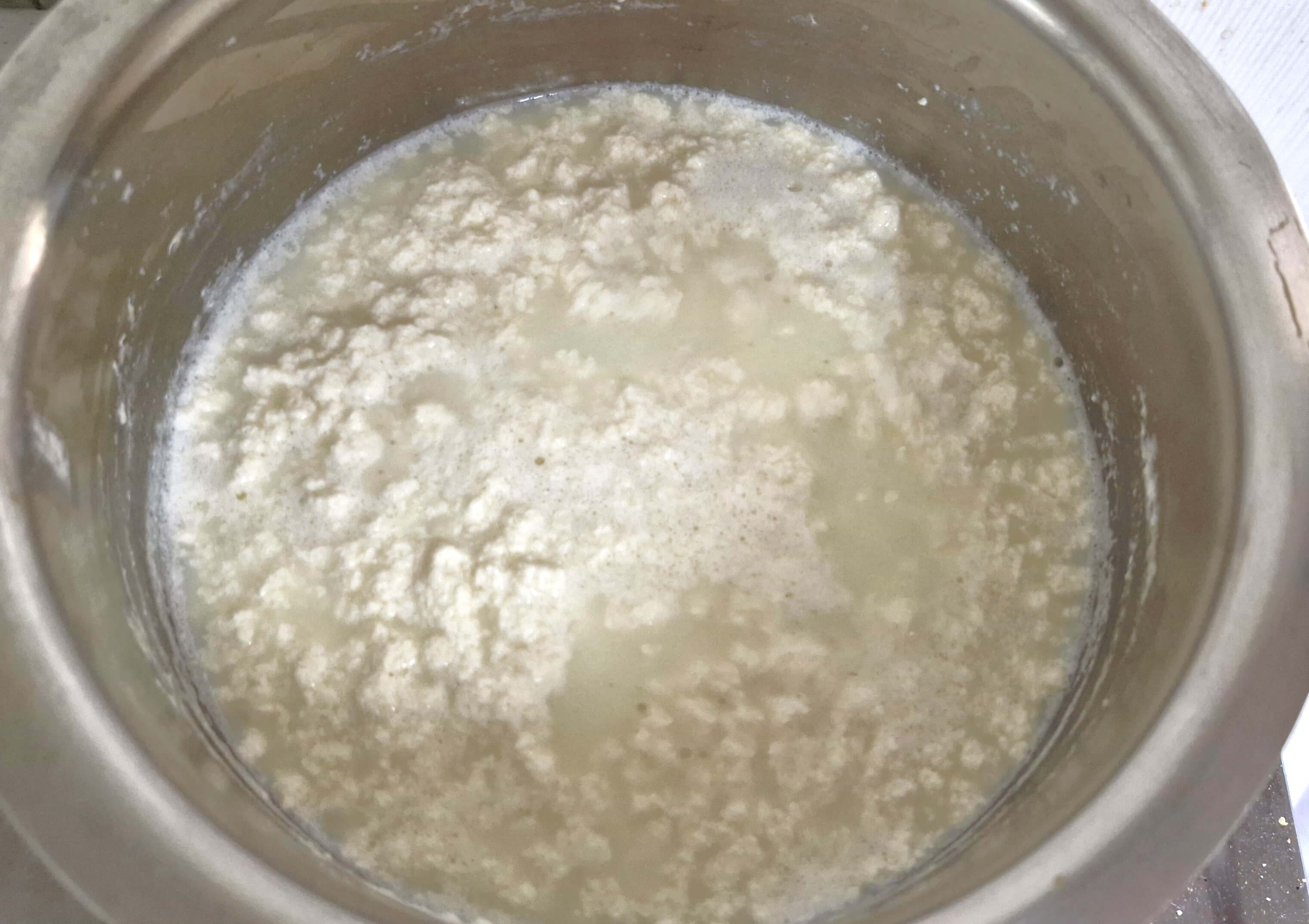 curdled milk