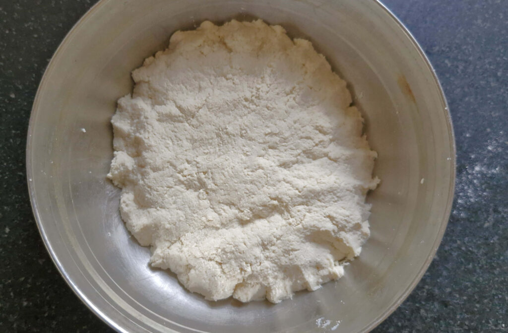 paneer preparation